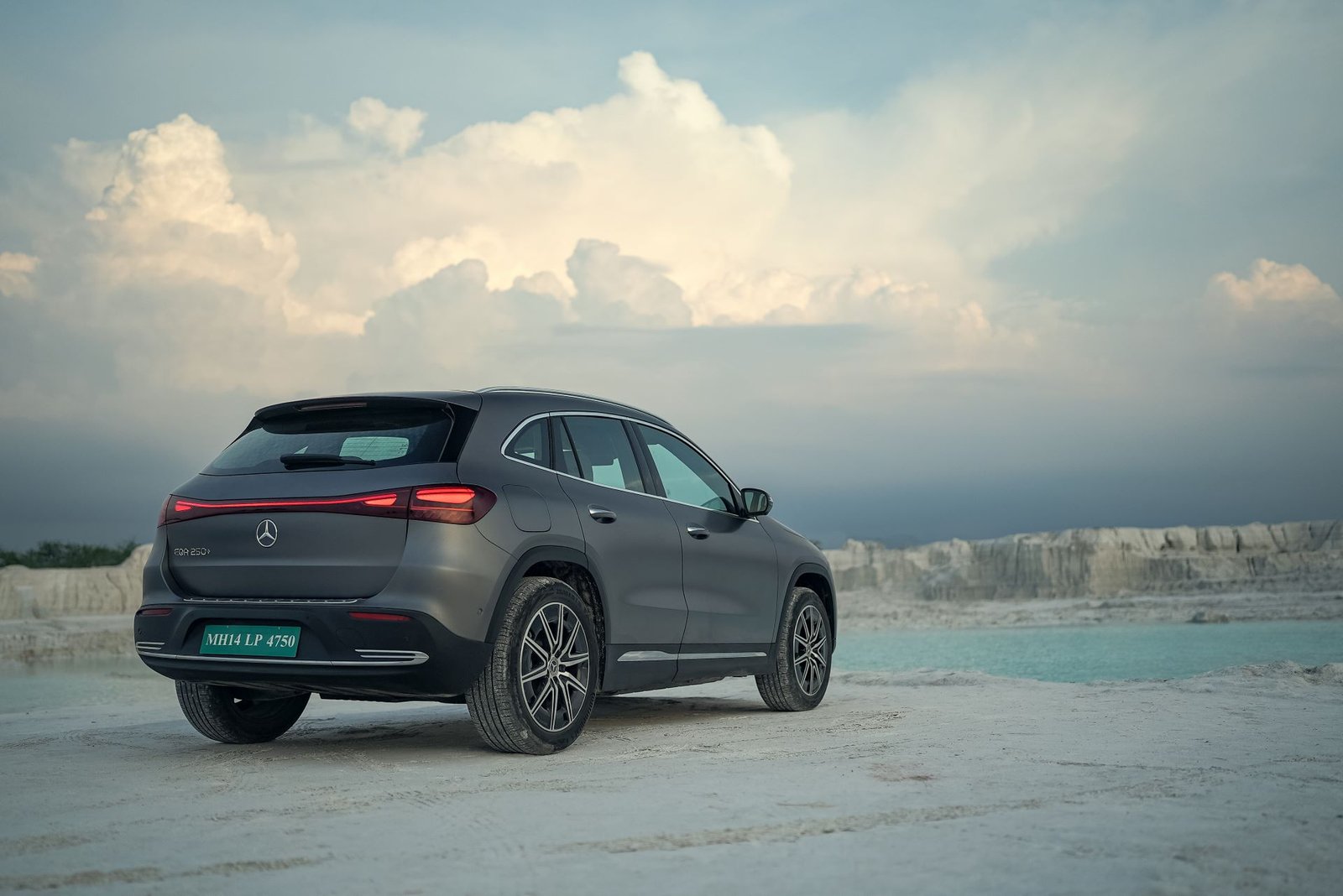 Mercedes-Benz EQA Rear Three-fourths